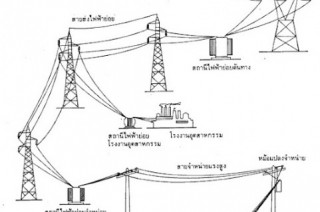 การผลิต การส่ง และการจ่ายกำลังไฟฟ้า